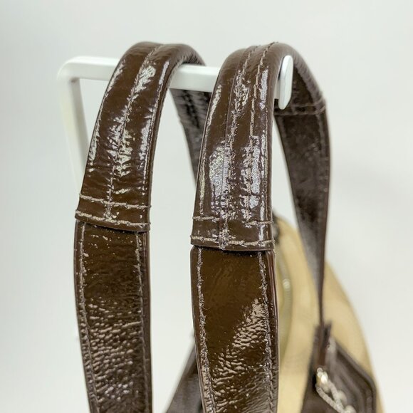 COACH Ashley Signature C Dotted Op Art Monogram Shoulder Bag - G1280-F20068 - Picture 7 of 14